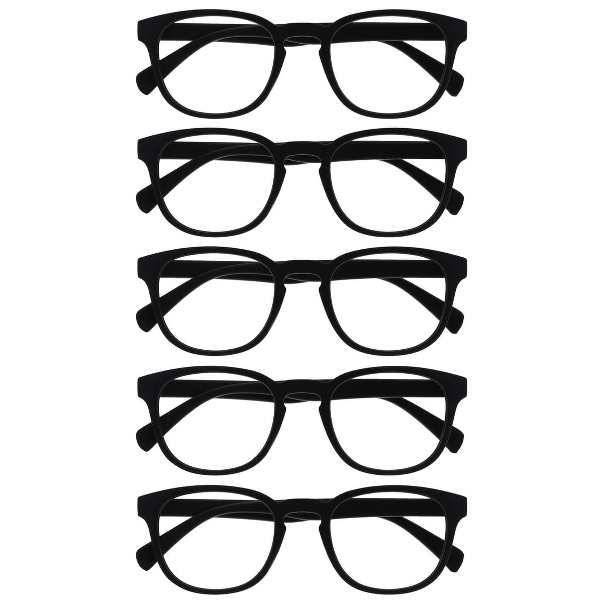 OPULIZE Pop Gafas de Lectura Pack de 5 Redondas Violeta — view 17