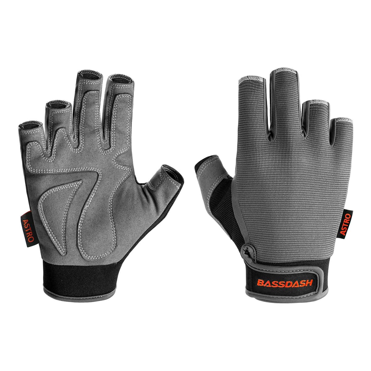 Bassdash Astro Heavy-Duty Sure Grip Guanti da Pesca Uomo Donna Guanti Senza Dita per Pesca Sportiva Kayak Paddling Vela MTB