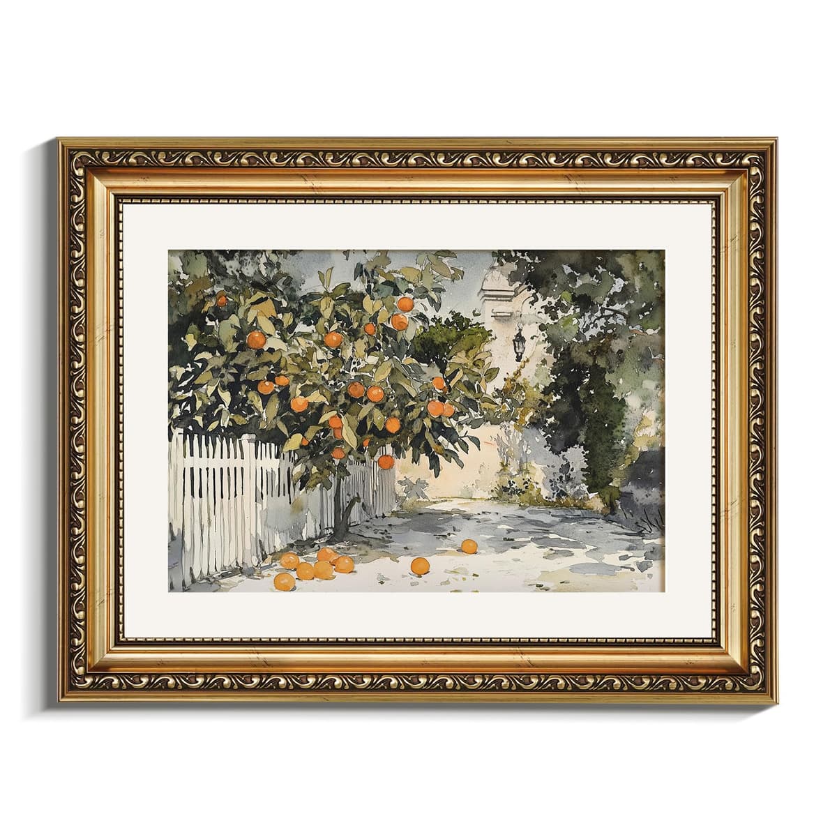 VIYYIEA Gold Framed Wall Art Canvas Print Home Decor Vintage Swan Decoration Grace Swan Art Painting Pictures Rustic Bathroom Wall Decor Animal Farmhouse Artwork for Living Room Bedroom Office 11x14in — view 27