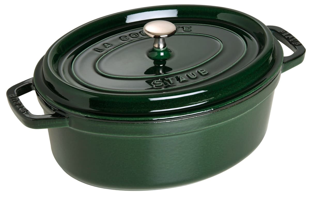 STAUB Cacerola/Cocotte de Hierro Fundido Ovalada, 17 cm, 1 L, Gris grafito — view 24