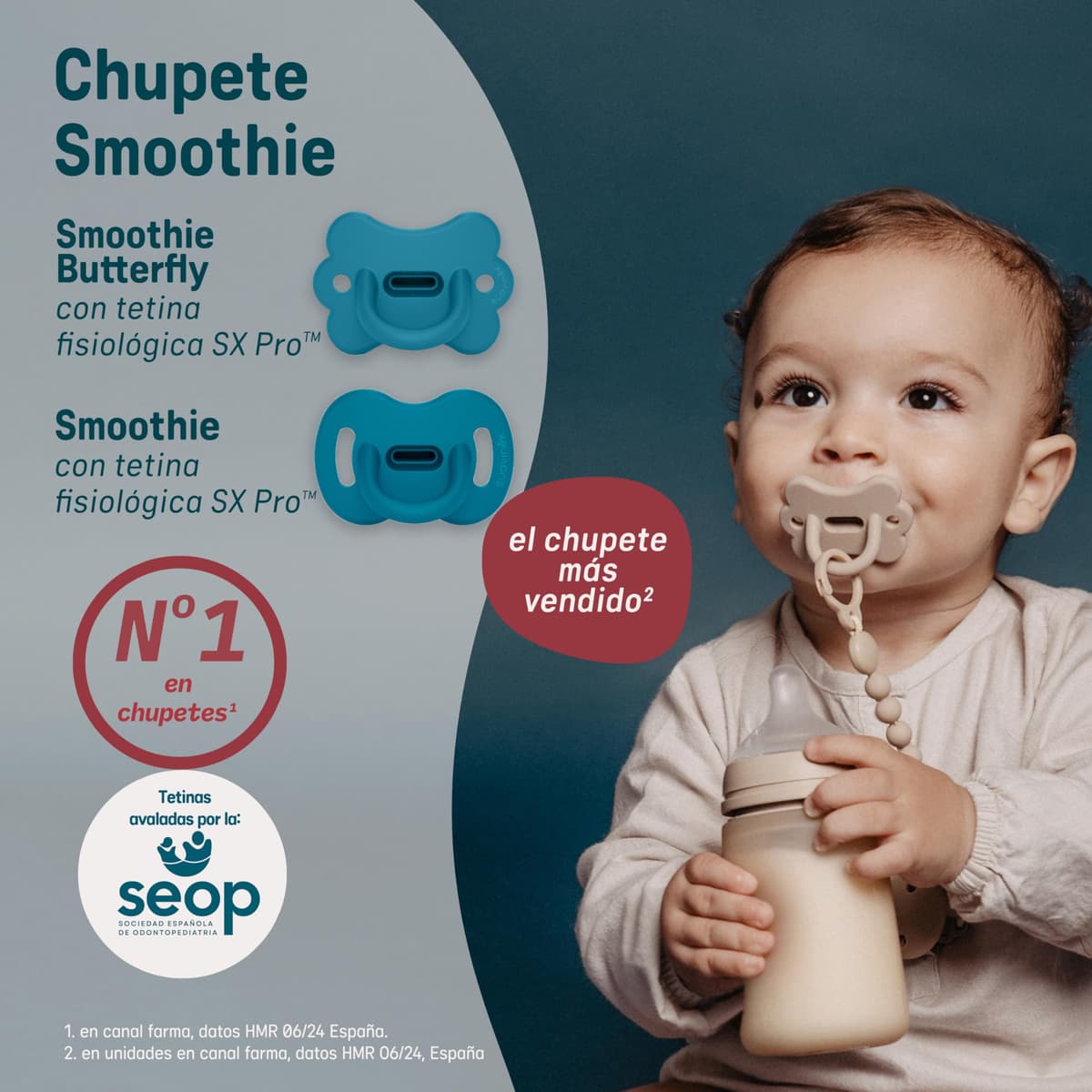 Suavinex, Pack 4 Chupetes Todo Silicona, para Bebés 0/6 Meses y Recién Nacidos, con Tetina Fisiológica SX Pro, Súper Blandito y Flexible, Ideal para Dormir, Respeta Desarrollo Bucodental, Rosa, Verde — view 4