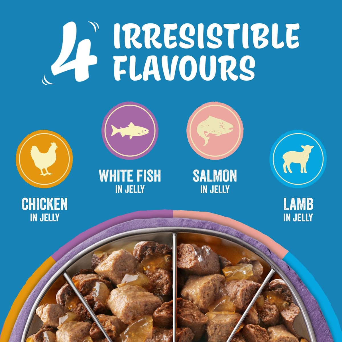 FELIX Original Mixed Selection in Jelly Wet Cat Food 120x85g — view 2