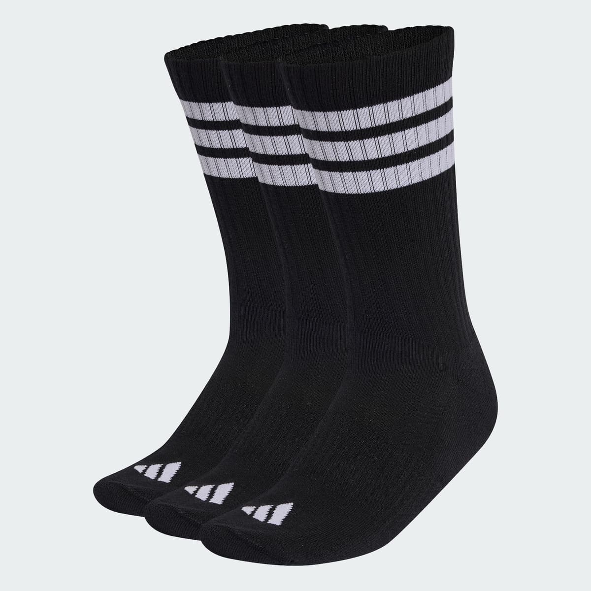 adidas 3-Stripes Cushioned Crew Socks 3 Pair Pack — view 26