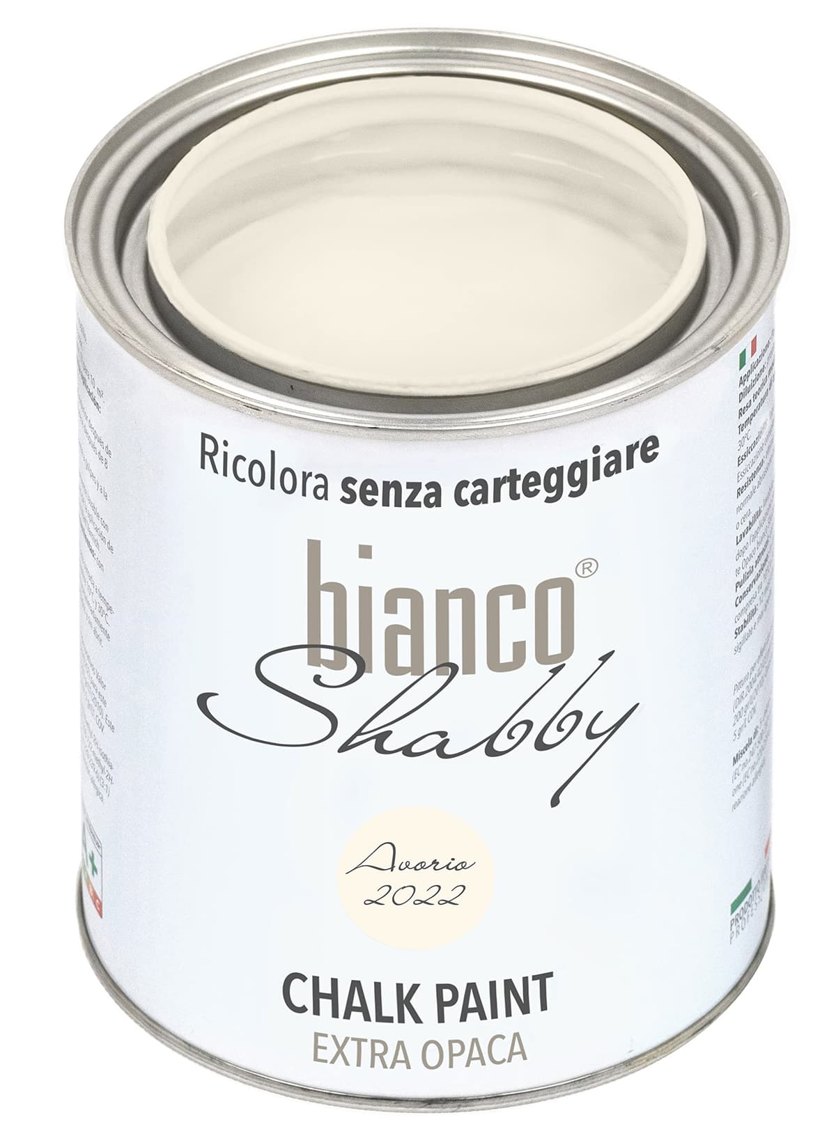 bianco Shabby Cera profesional transparente para decoración y restauración con cera de abeja y cera carnauba (500 ml) — view 57