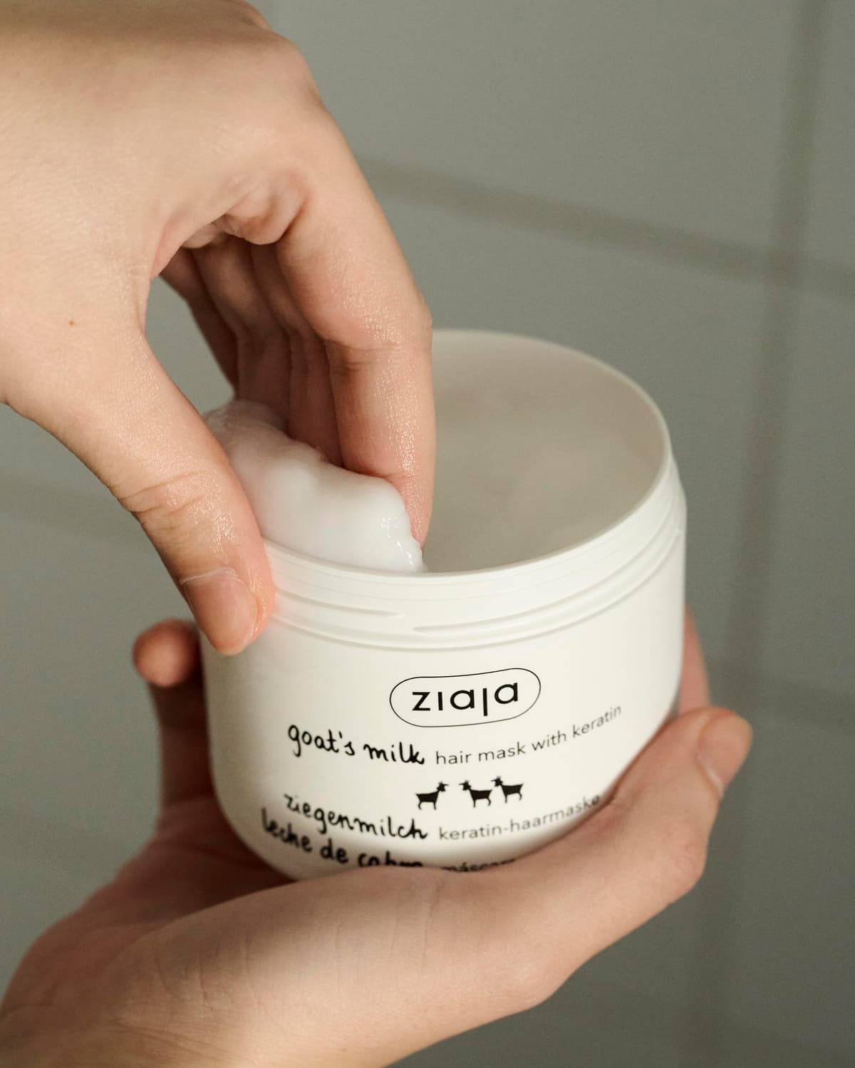 Ziaja Leche De Cabra Mascarilla Para El Cabello 200Ml 236 gr — view 4