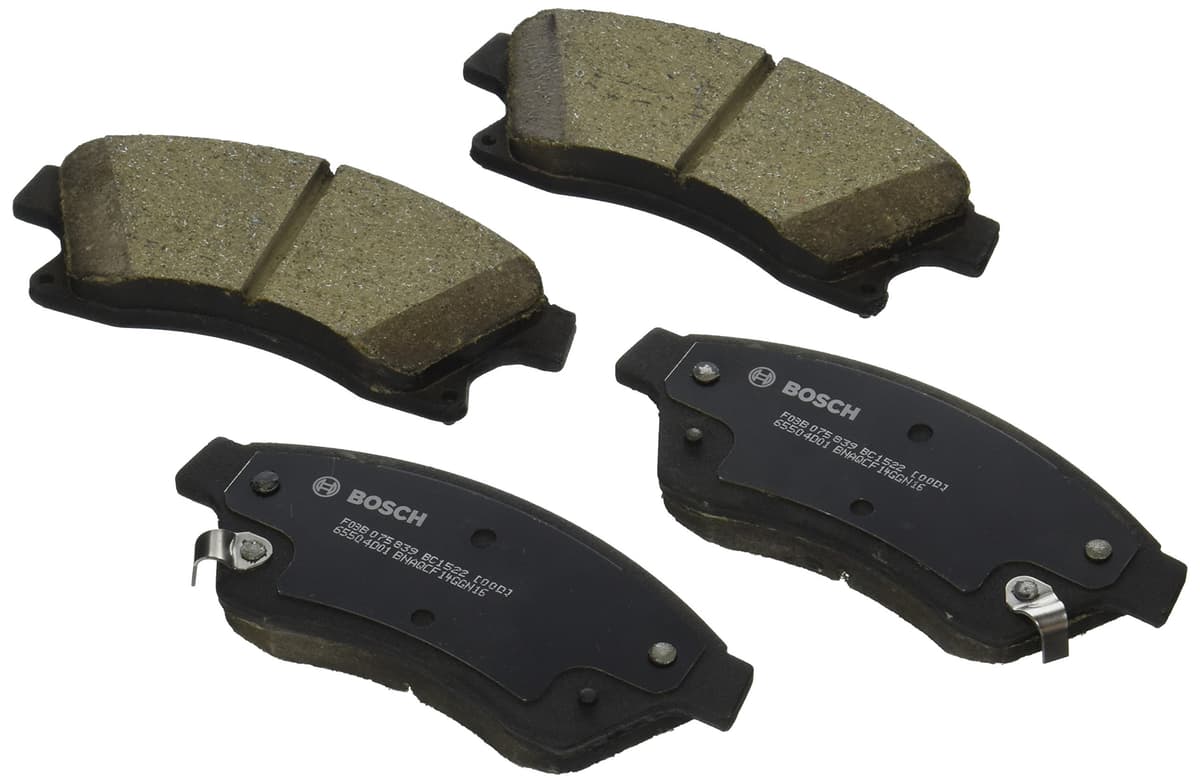 Bosch BC914 QuietCast Premium Ceramic Disc Brake Pad Set For: Acura ILX; Honda Accord, Civic, CR-V, Element, Fit, Front — view 116
