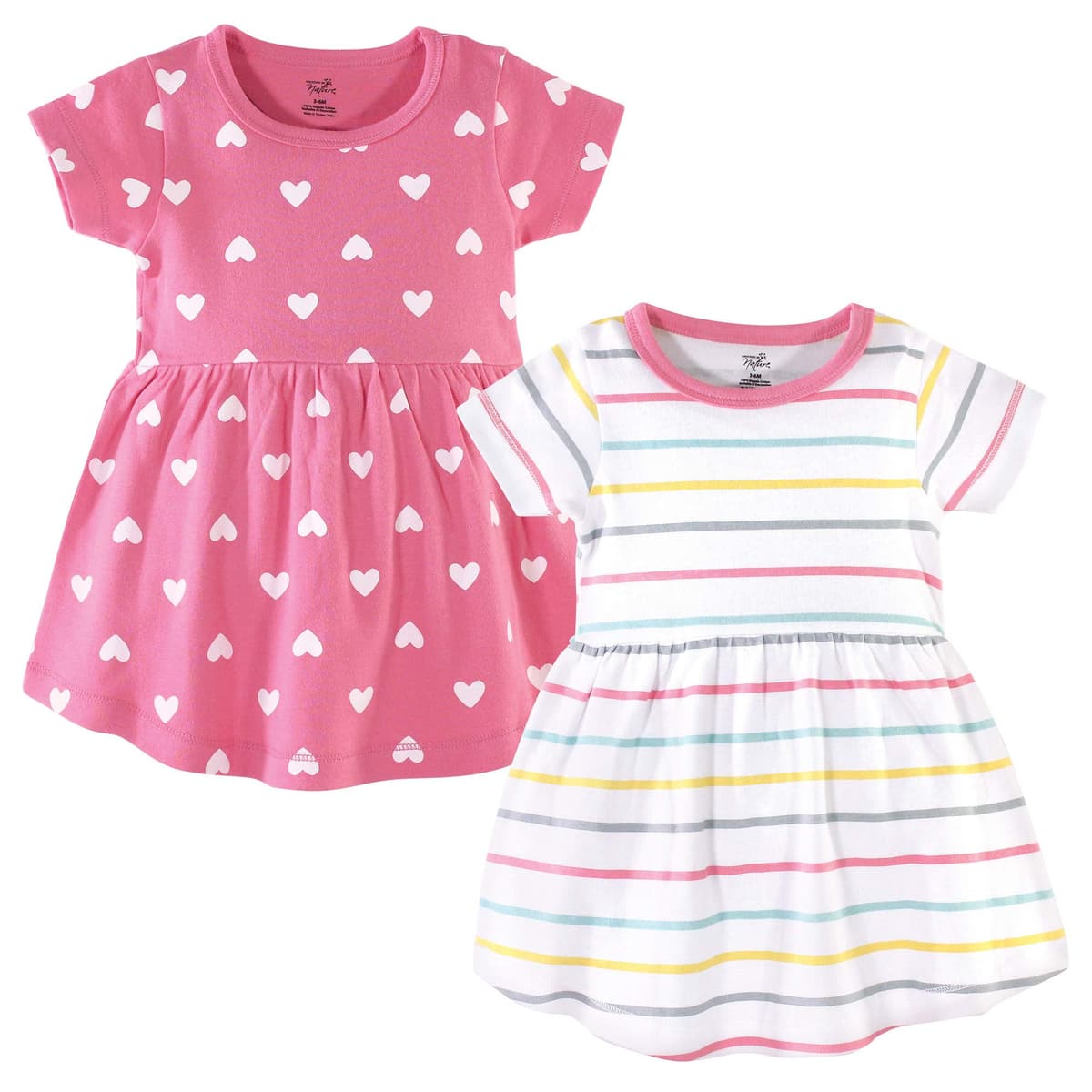 Hudson Baby Baby Girls' Cotton Dresses, Lemons, 9-12 Months — view 16