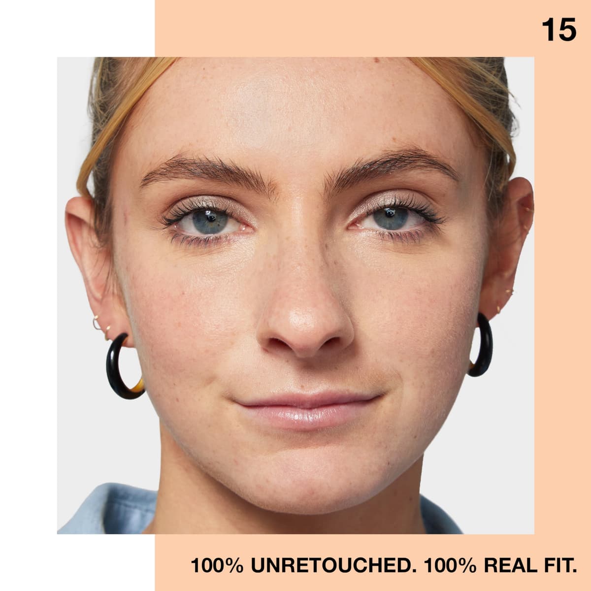 MAYBELLINE New York Fit Me, Fluído corrector, Acabado Mate, Sin poros abiertos, Para todo tipo de piel, Tono 15 Clair, 50 g (Paquete de 1) — view 3