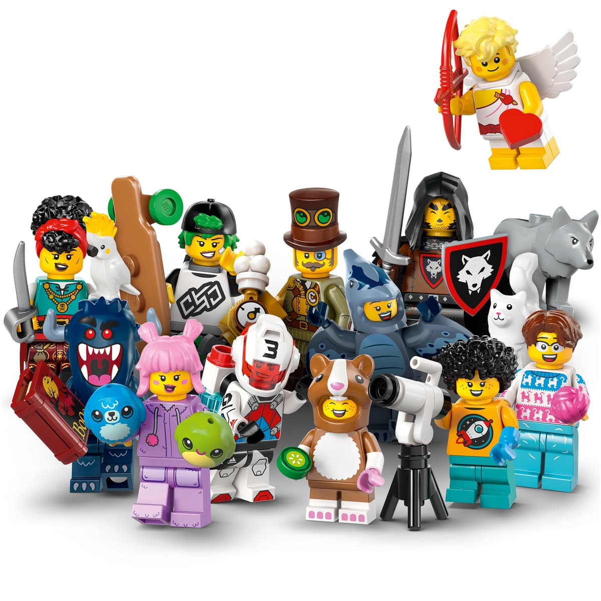 Lego Minifigure Serie 27: Hámster Costume Fan, figuras individuales para coleccionar (71048) - Lego Neuheiten 2025 — view 3