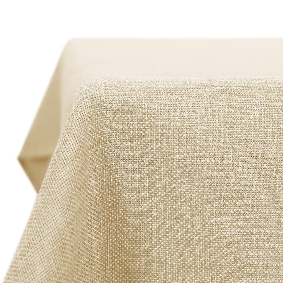 Deconovo Mantel Mesa Rectangular para Comedor Cocina o Salón Efecto Lino 130 x 200 cm Color Lino — view 28