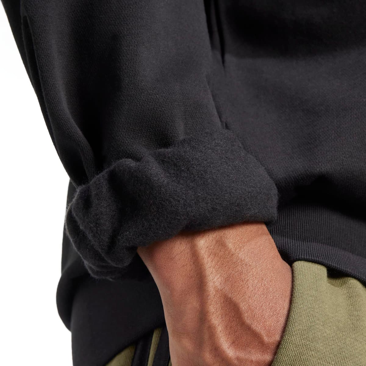 Adidas Hombre Essentials FEELCOZY Fleece Sweatshirt — view 5