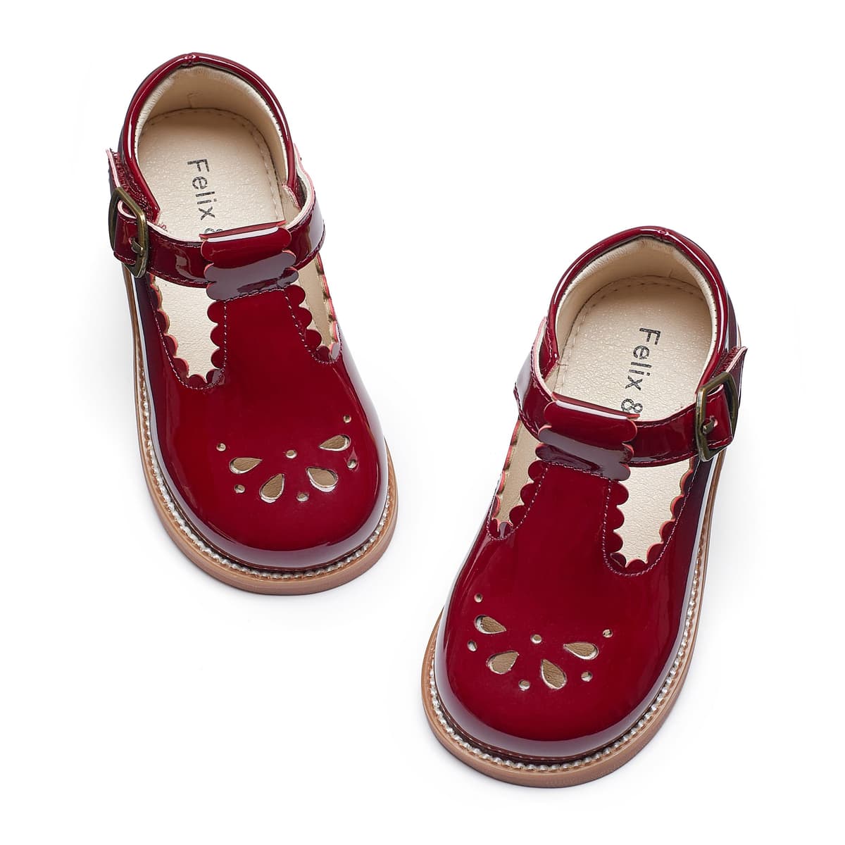 Felix & Flora Toddler Little Girl Mary Jane Dress Shoes - Ballet Flats for Girl Party School Shoes — view 27