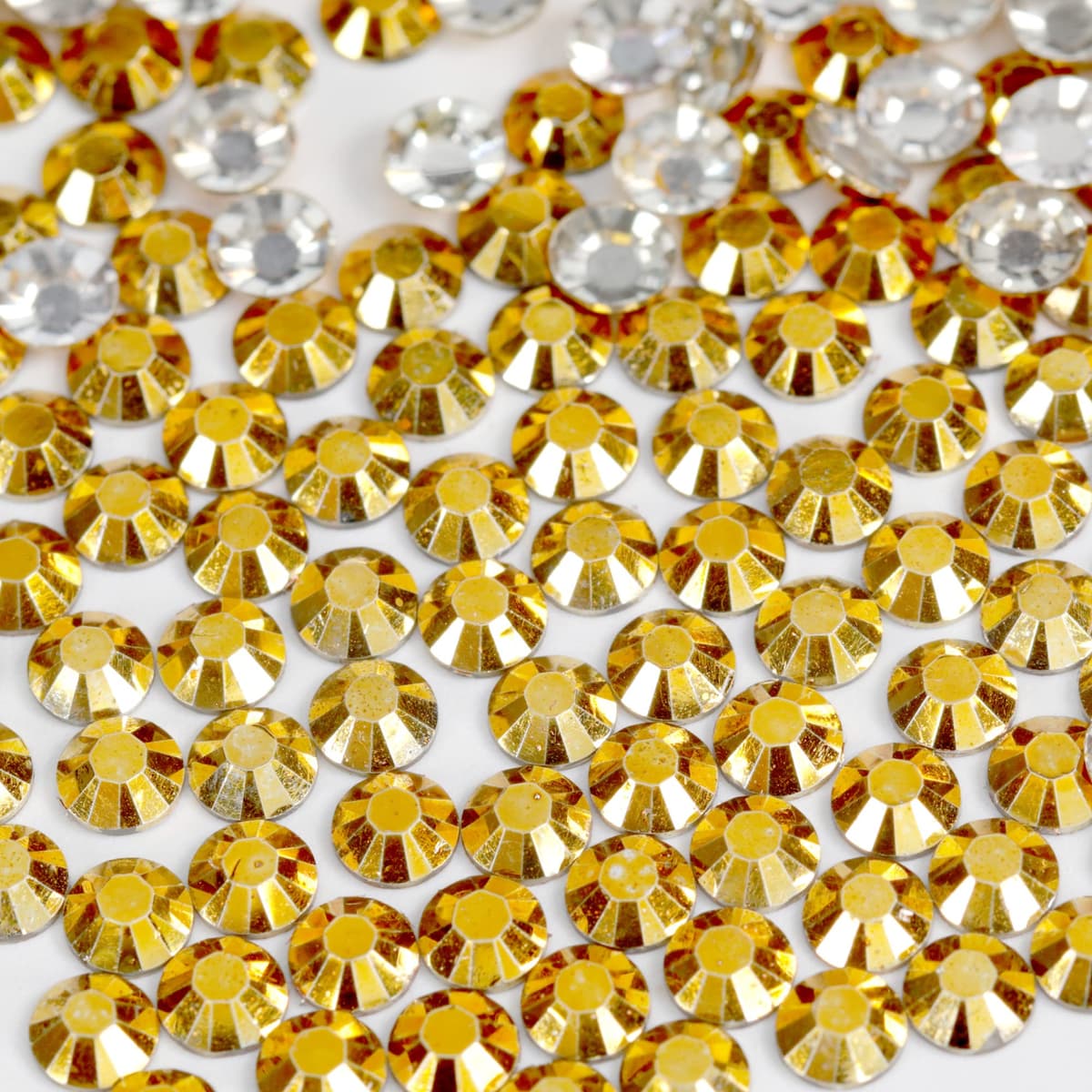1000pcs 4mm Flat Back Non-Stick Rhinestone Crystal Diamantes Nail Art & Craft Scrapbooking Embellishments 90 Available Colours (4mm, AB Clear #A13) — view 93