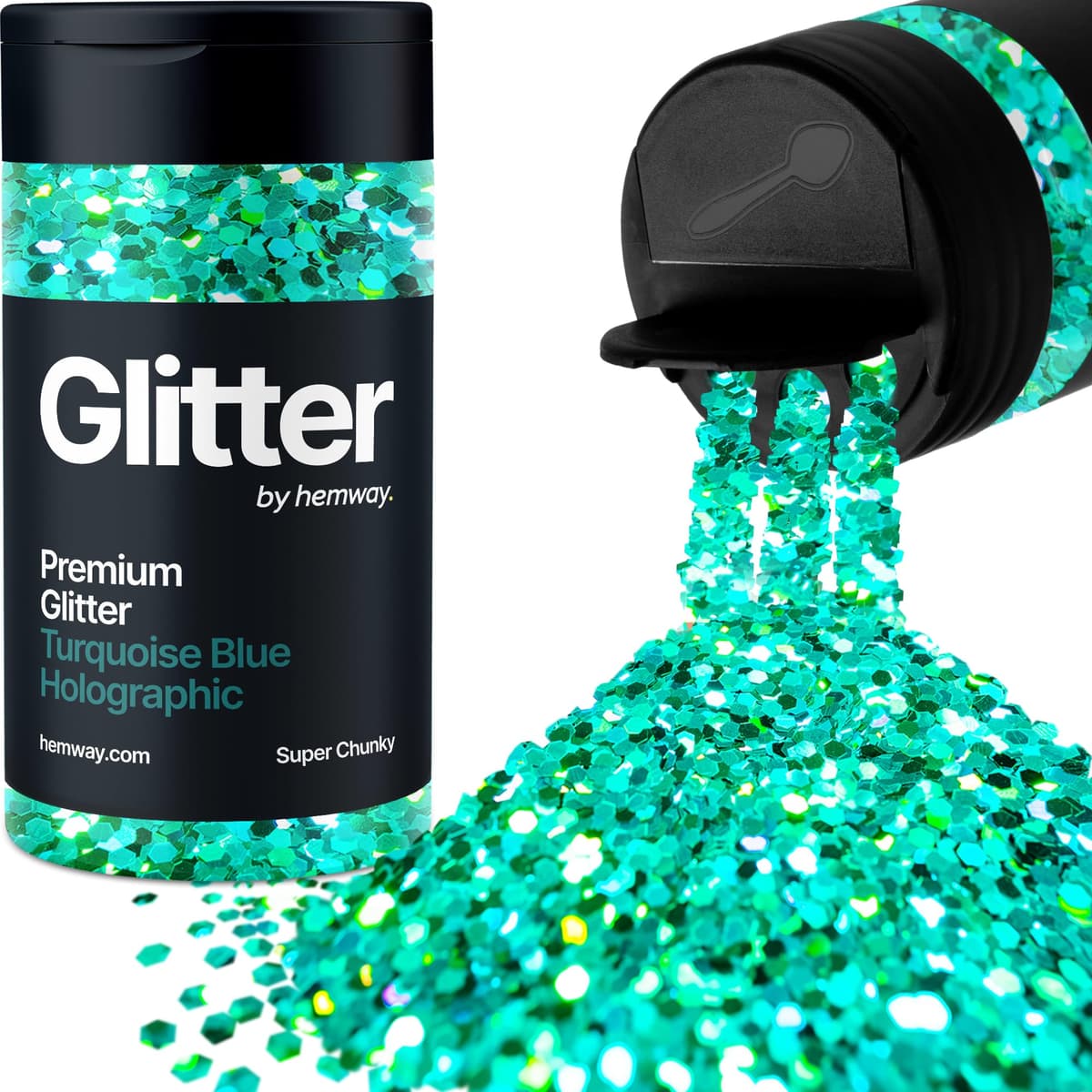 Light Rose Gold Glitter Shaker, 130g Ultrafine Glitter, Crafts 1/128" Metallic Flake Light Rose Gold Sequins, Resin & Epoxy Crafts, Decorating, Halloween, Christmas Nail, Face, Hemway — view 279