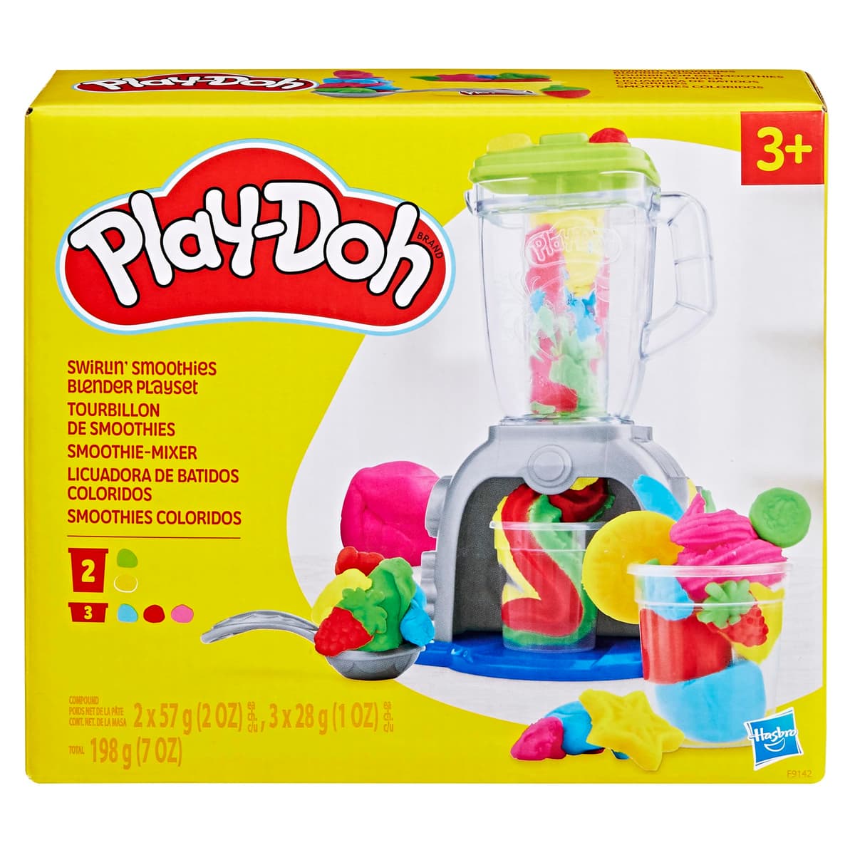 Play-Doh Swirlin' Smoothies Toy Blender Playset, Play Kitchen Appliances, Kids Arts and Crafts Toys for Ages 3+, Pretend Play Toy for Unisex — view 2