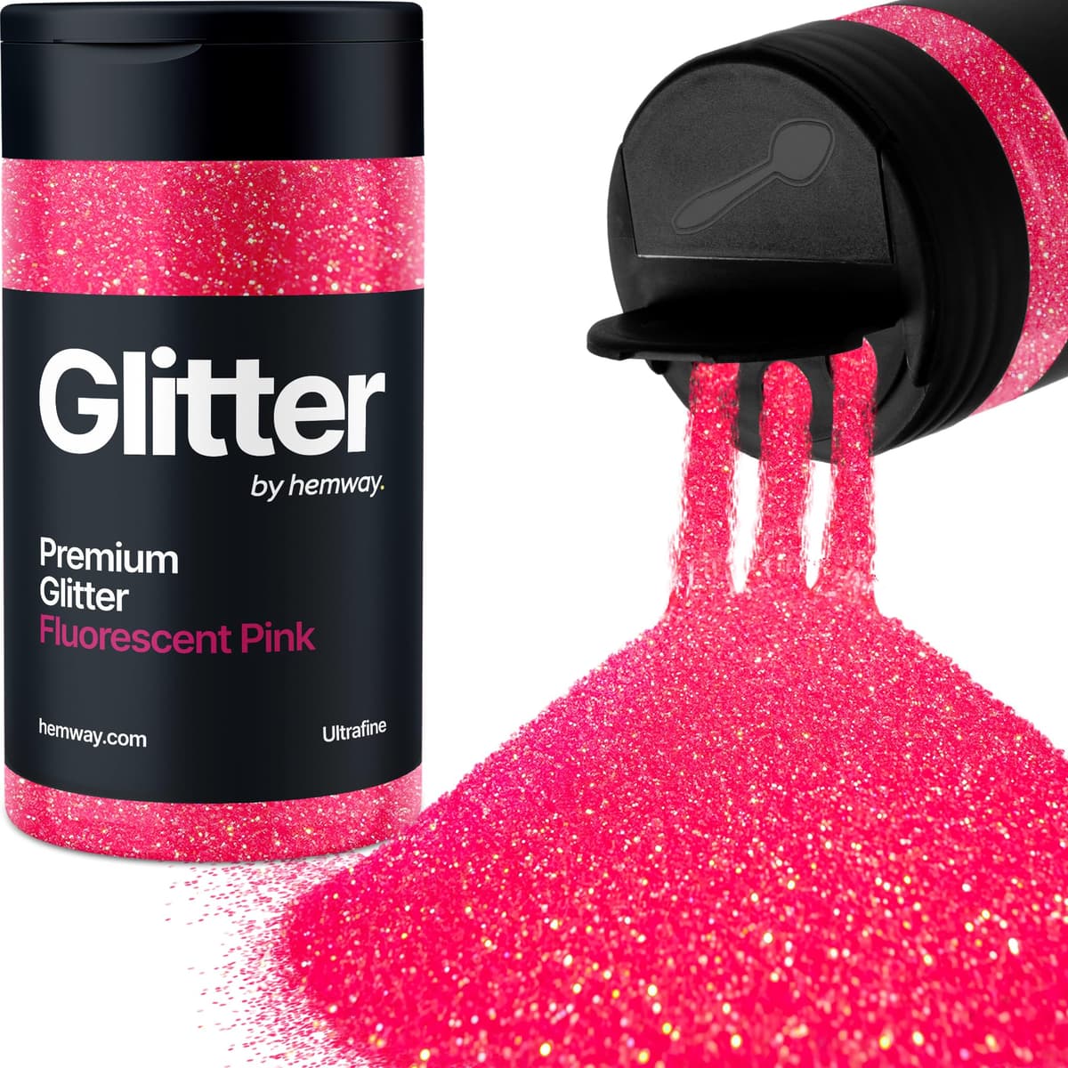 Light Rose Gold Glitter Shaker, 130g Ultrafine Glitter, Crafts 1/128" Metallic Flake Light Rose Gold Sequins, Resin & Epoxy Crafts, Decorating, Halloween, Christmas Nail, Face, Hemway — view 12