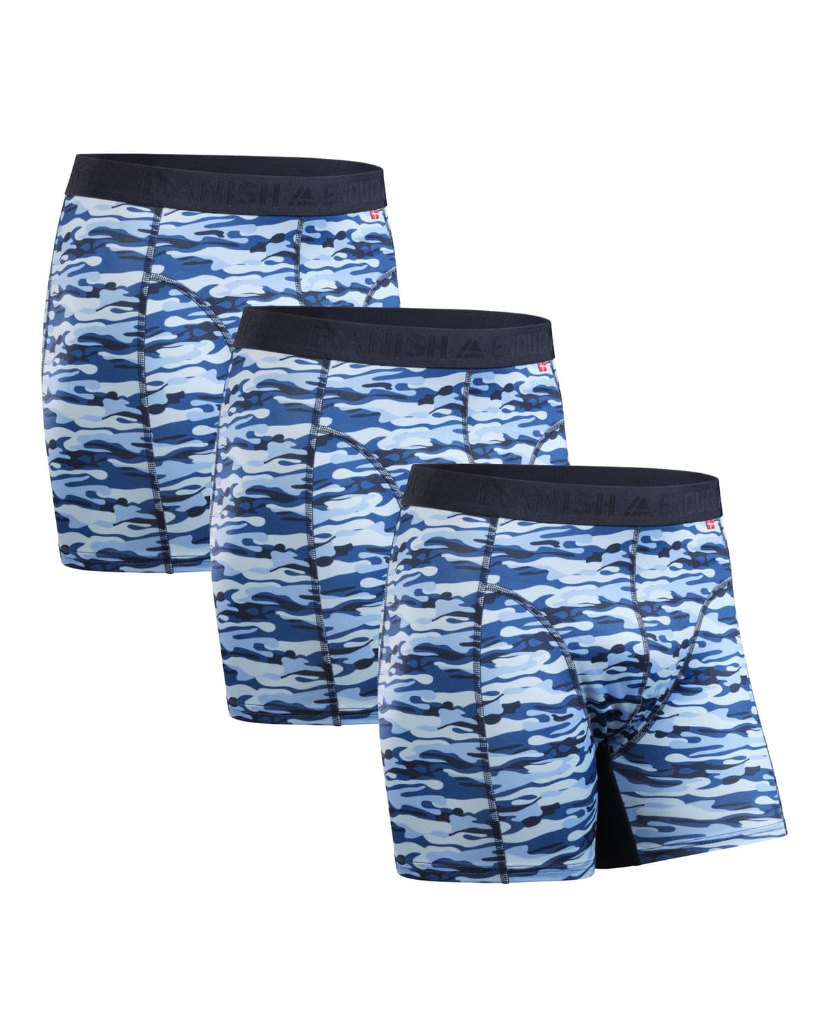 Danish Endurance Men's Sports Trunks 3-Pack Extra Long Ropa Interior de Hombres Hombre (Pack de 3) — view 9