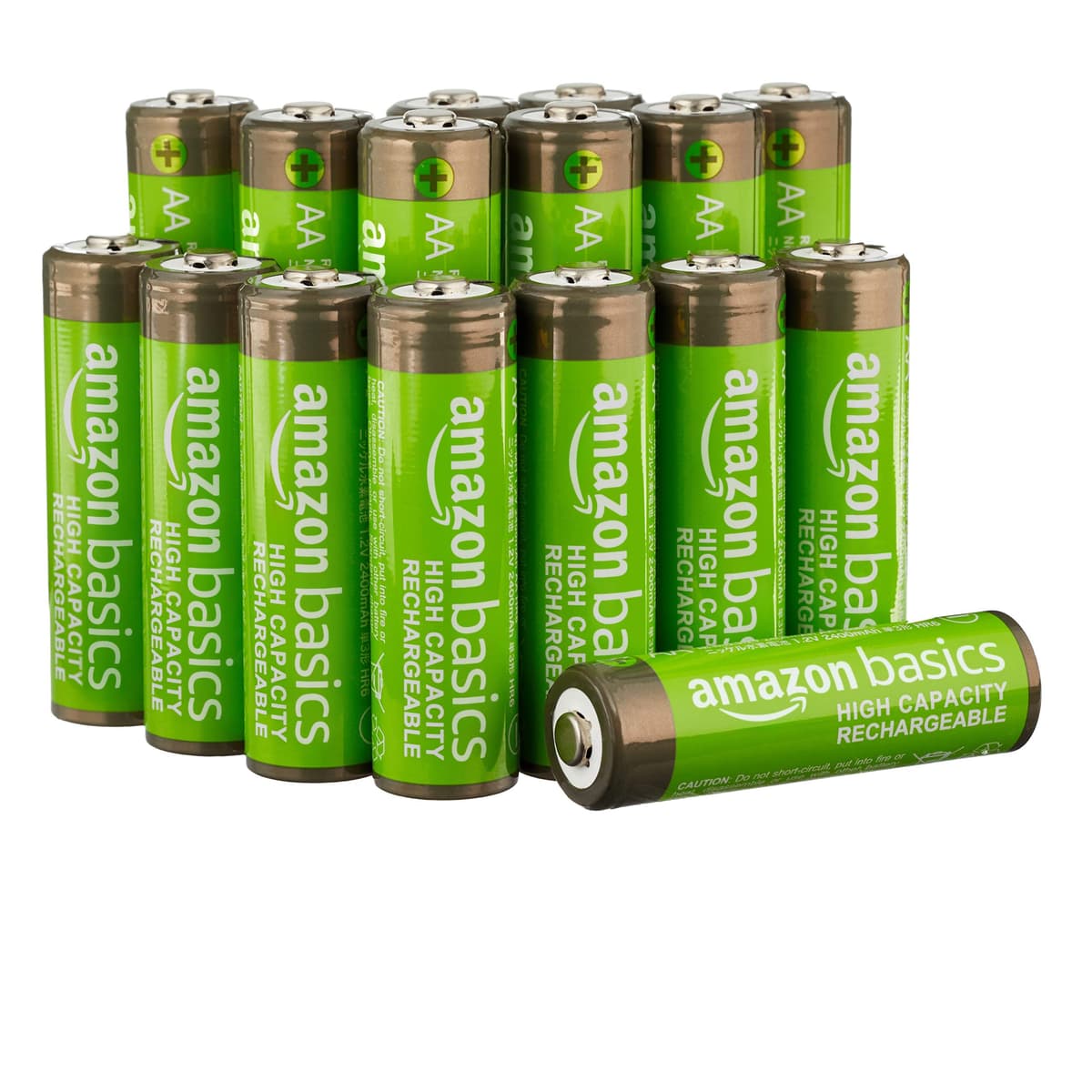 Amazon Basics paquete de 4 pilas AAA NiMH recargables de alta capacidad, 850 mAh, 1,2 V, se recargan hasta 500 veces, precargadas — view 16