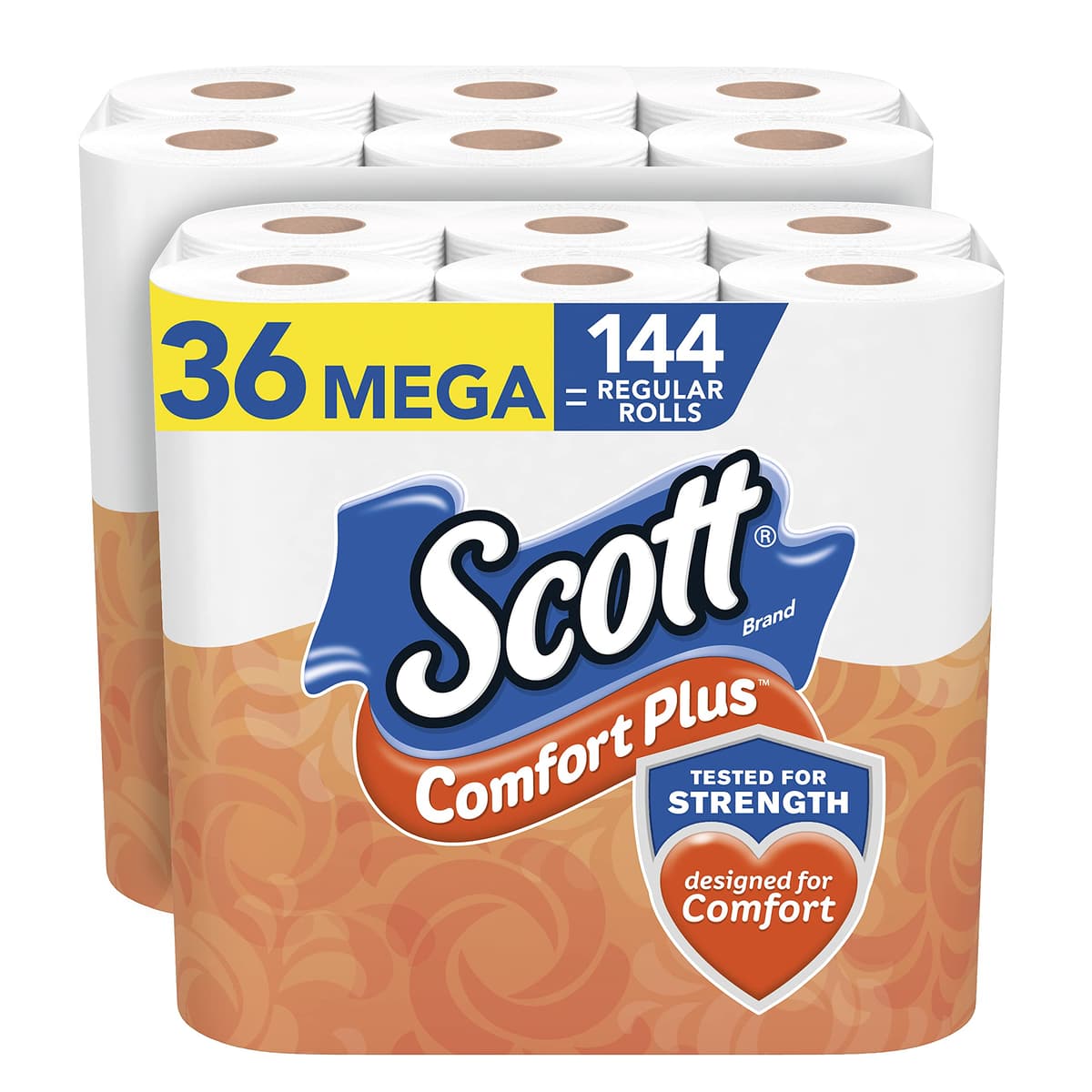 Scott Comfortplus Toilet Paper, Double Roll, Bath Tissue, 18 Count — view 21