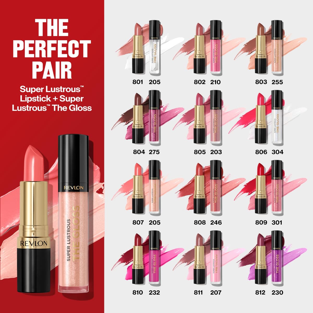 Revlon Super Lustrous Pintalabios, 806 Electric Melon - Pintalabios con fórmula cremosa, enriquecido con vitamina E, 4,2 g — view 11