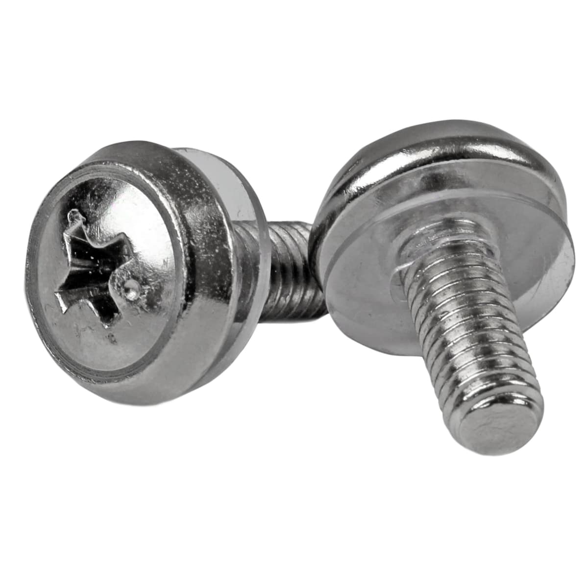StarTech.com M5 Cage Nuts and Screw - 12 mm Rack Screws and Cage Nuts - 50 Pack - Black - Replacement Serve Rack Screws (CABSCREWM5B) — view 15