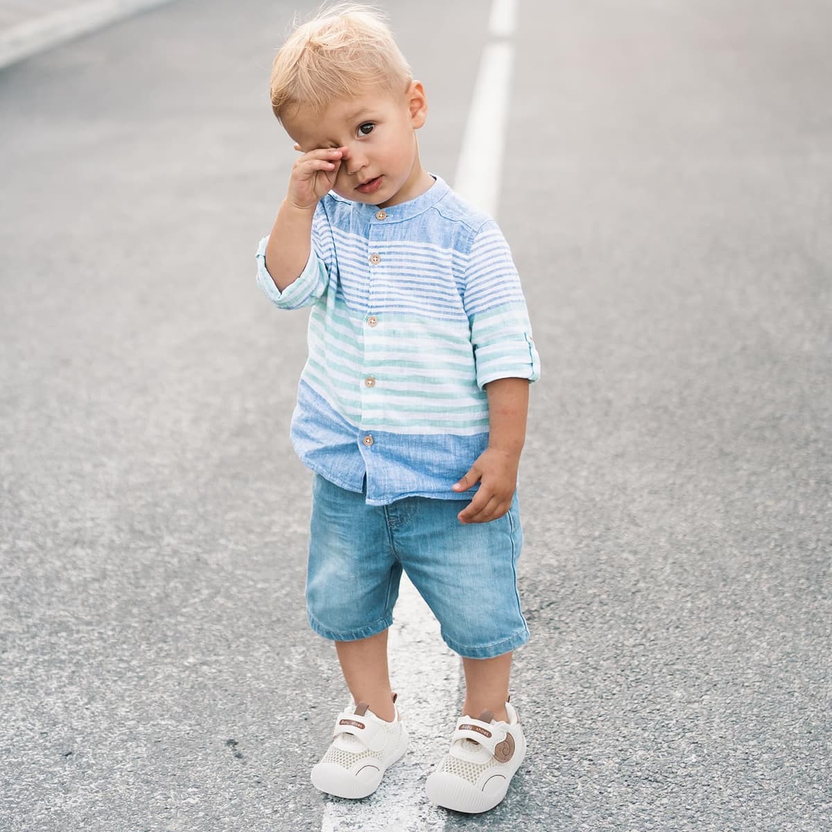 MK MATT KEELY Zapatos Bebé Niño Niña Verano Primeros Pasos Zapatillas Malla Transpirable Ligero con Suela Suave Antideslizante — view 2