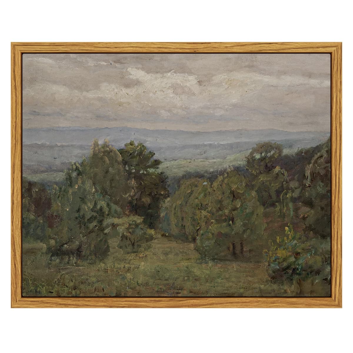 InSimSea Framed Canvas Wall Art, Meadow with Flowers Painting, Landscape for Living Room, Bedroom, Home, Bathroom Decor, 8x10 — view 17