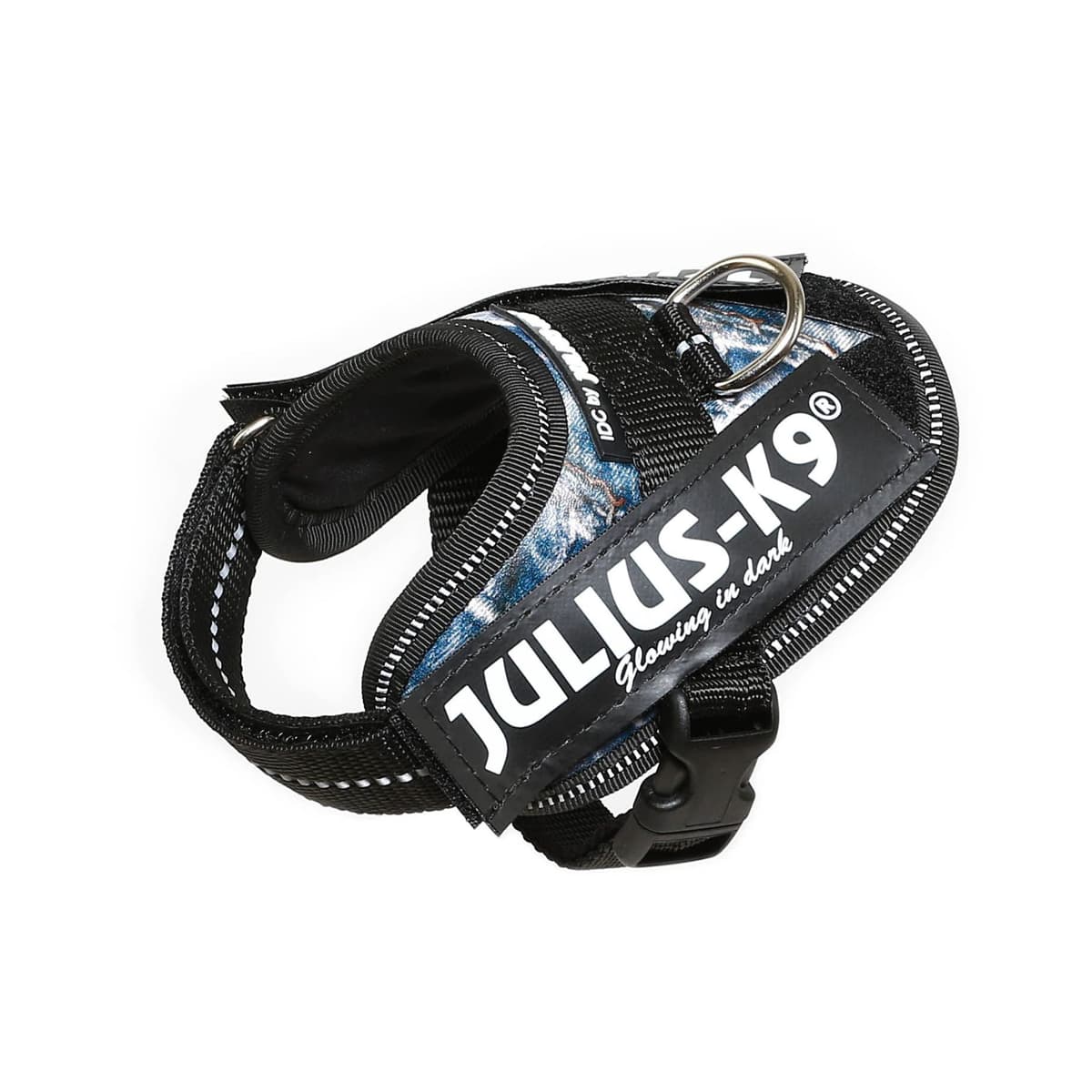 Julius-K9, 16IDC-AM-M, IDC Powerharness, dog harness, Size: Mini, Aquamarine — view 188