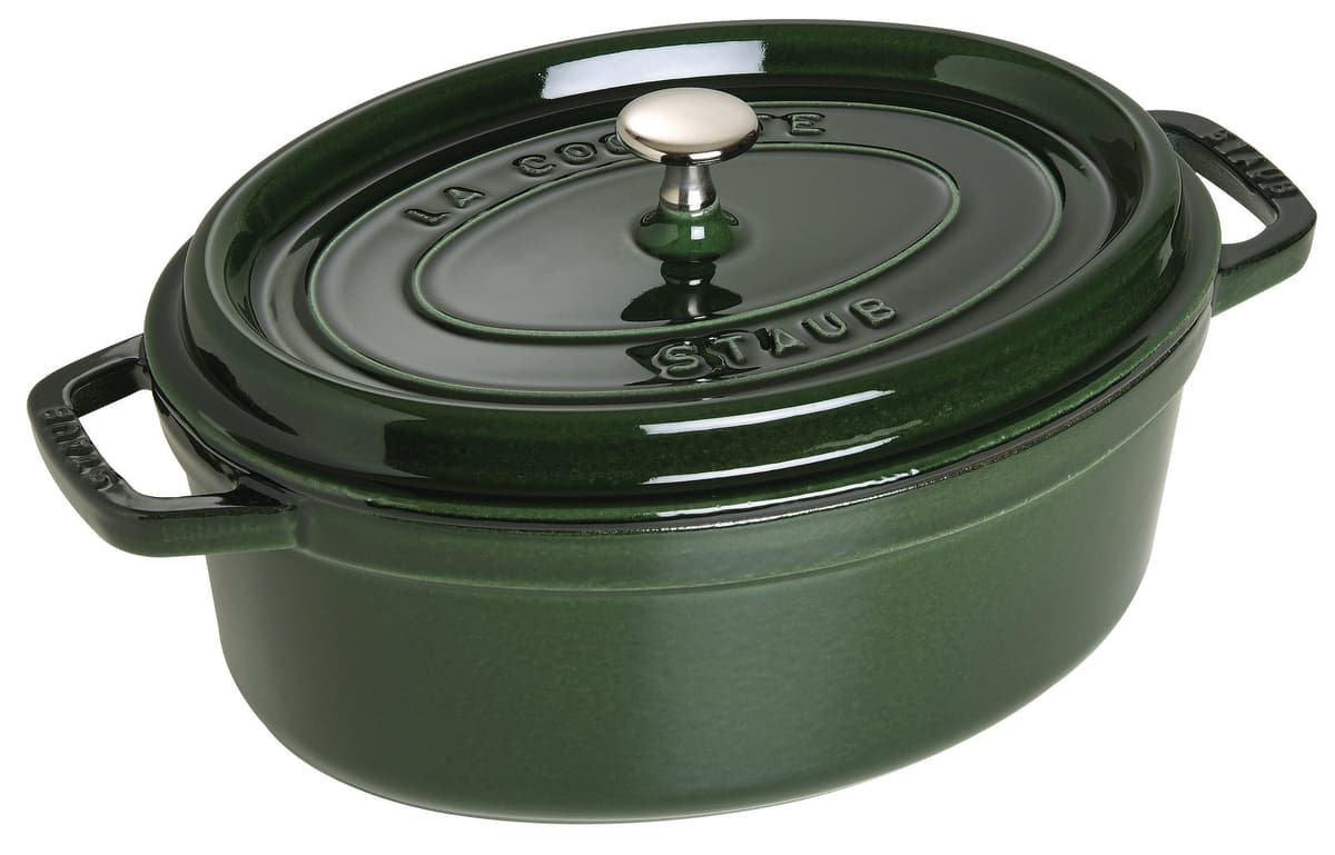 STAUB Cacerola/Cocotte de Hierro Fundido Ovalada, 17 cm, 1 L, Gris grafito — view 35