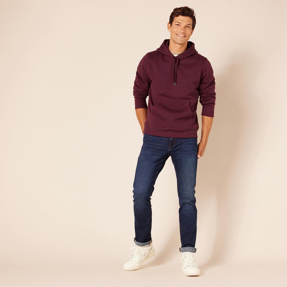 Amazon Essentials Sudadera con Capucha, Disponible en Tallas Grandes y Altas Hombre — view 3