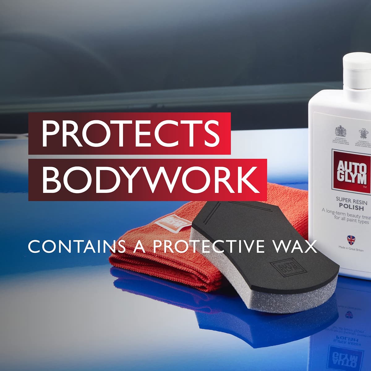 Autoglym Super Resin Polish, 1L - High Performance Car Polish for Detailing and Maximum Gloss Finish — view 4