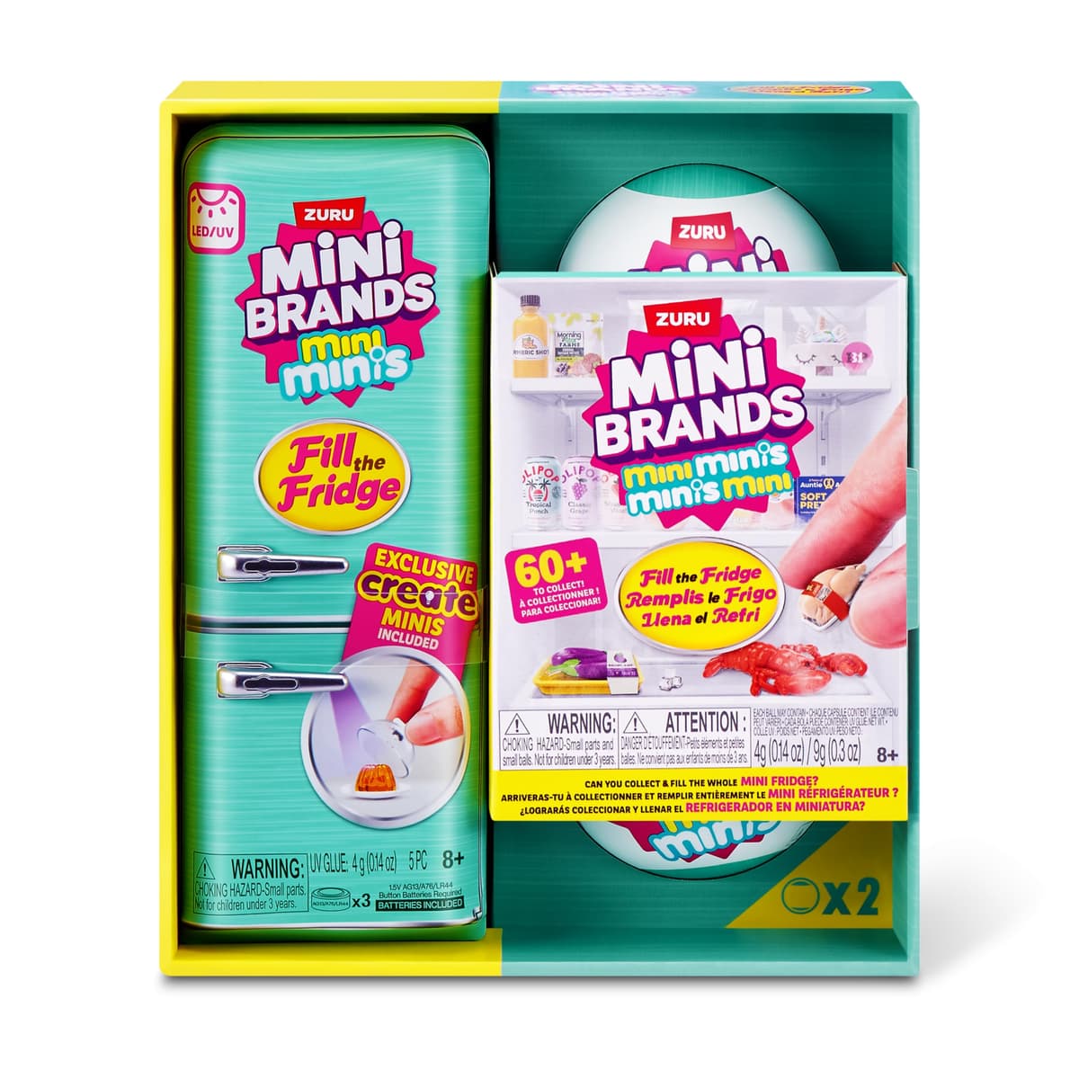 Mini Brands Juego Llena la Nevera S1 + 2 cápsulas INT
