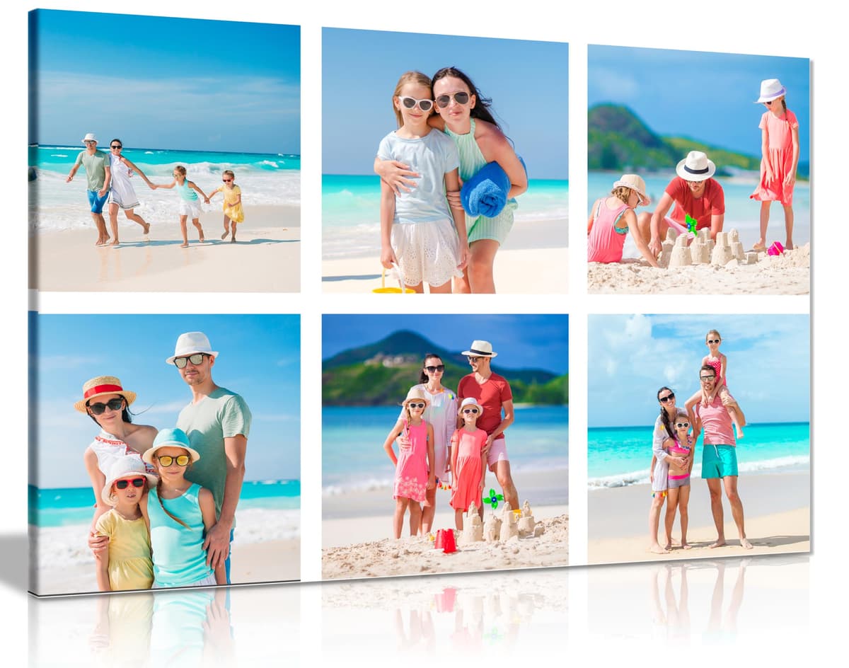 1 Photo Portrait Personalised Canvas Print – Custom Photo Wall Art – Multiple Sizes via “Customise Now” – Custom Printed Gift for Home & Occasions — view 13