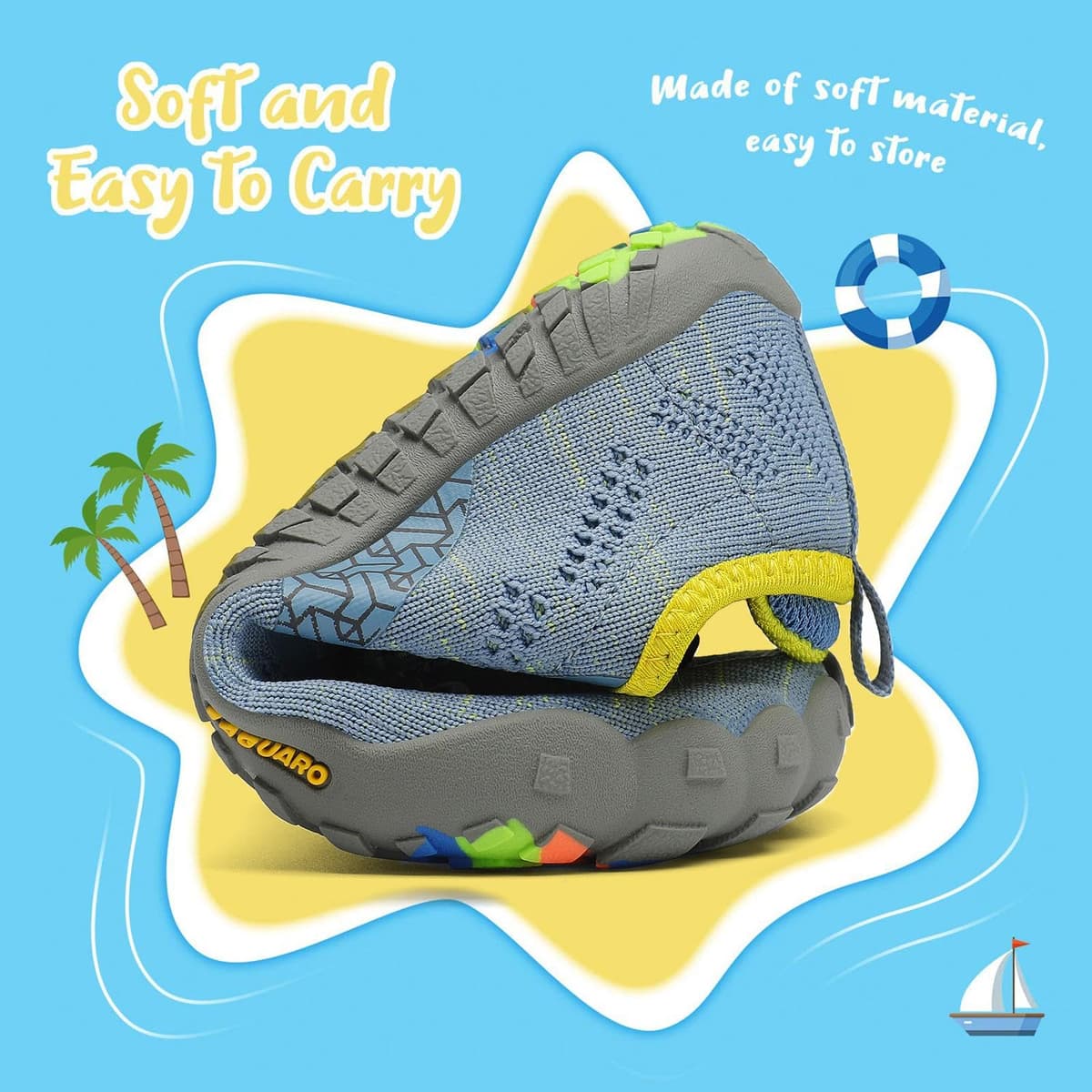 Saguaro Zapatos de Trail Niños Niñas Zapatos Deportivos Transpirable Antideslizante — view 6