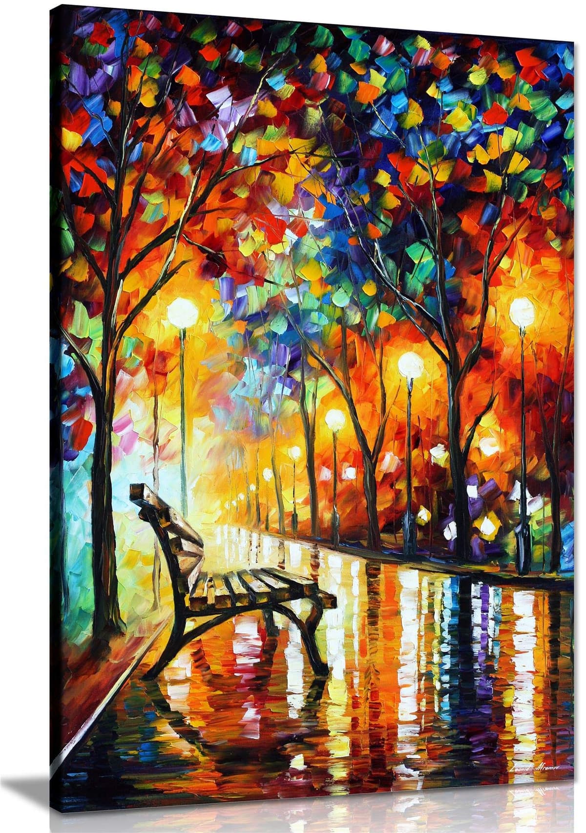 Farewell to Anger by Leonid Afremov Canvas Wall Art Picture Print for Home Decor (30x20) — view 8