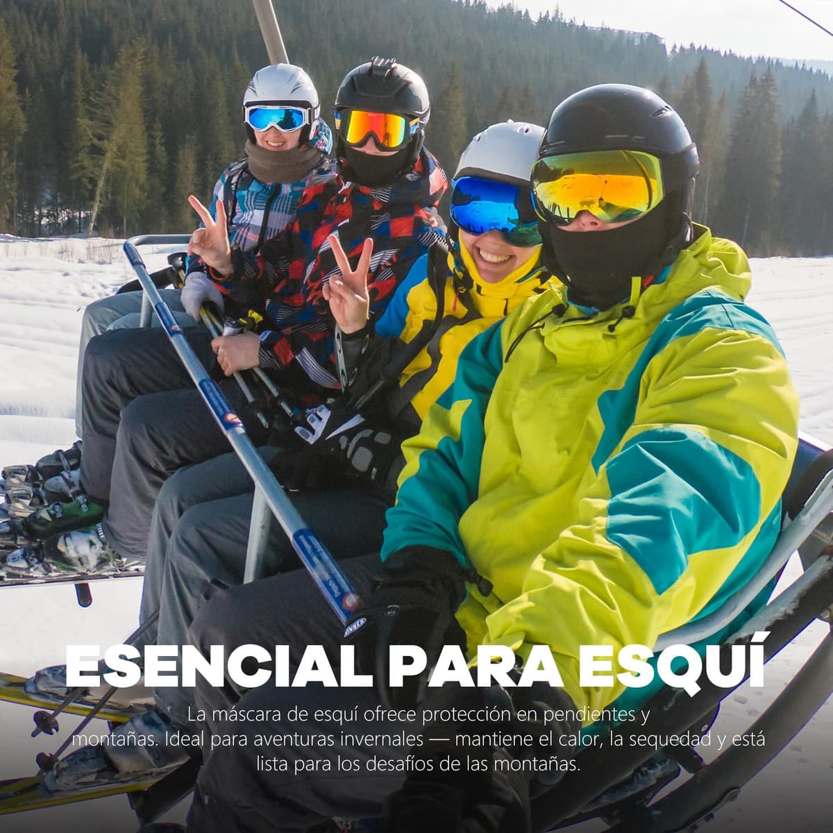 Fuinloth Pasamontañas Moto, Balaclava Verano Protector UV Deportes al Aire Libre Hombre y Mujer — view 3
