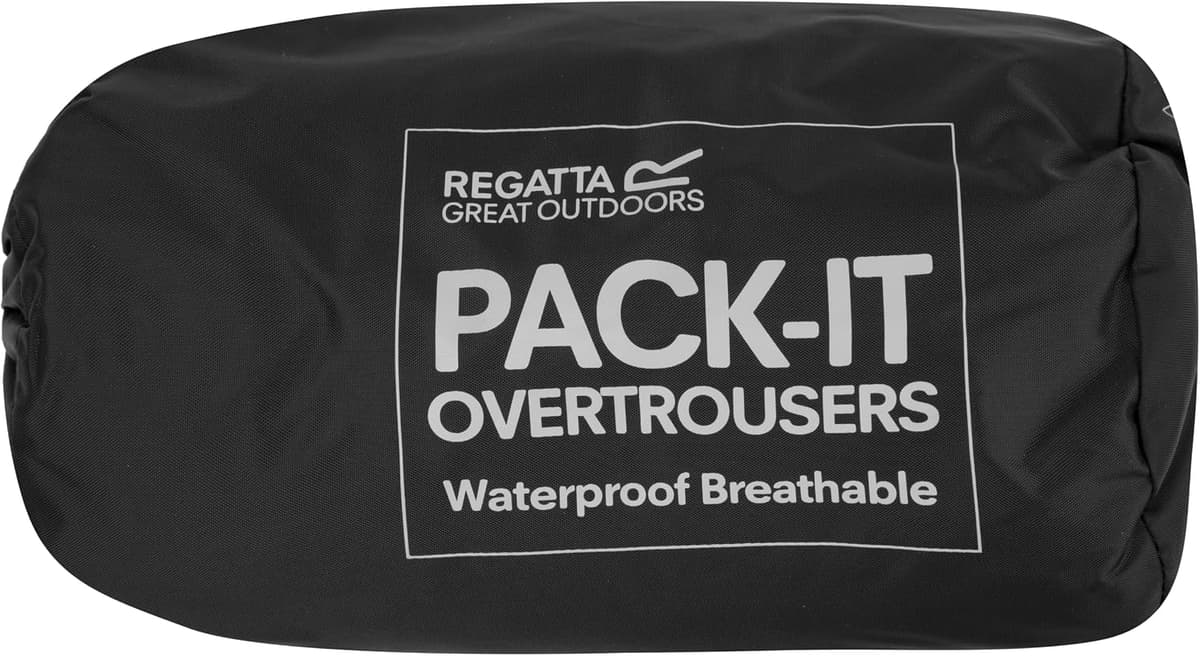 Regatta Men's Pack-it Waterproof Outdoor Overtrousers Pack-away Bag Hiking Lightweight — view 5
