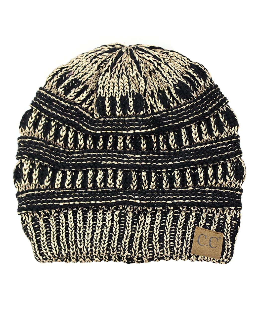 Warm Chunky Soft Stretch Cable Knit Beanie Skully — view 63