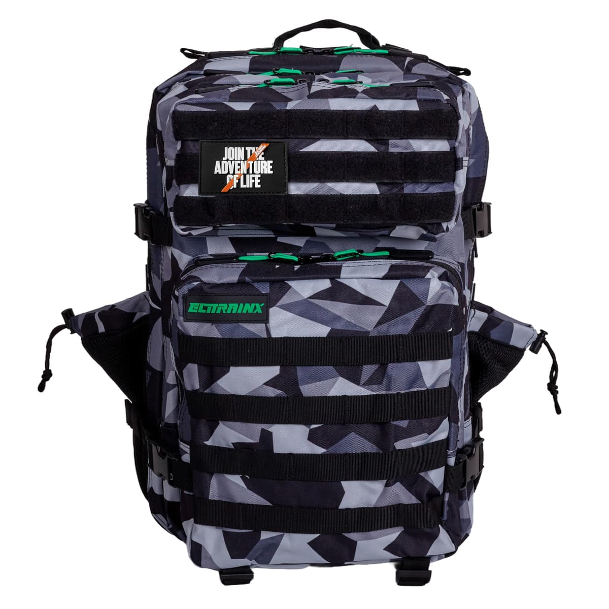ELITRAINX Mochila 45L Táctica Militar USA Impermeable Deporte, Cabina Avión, CrossTraining, Aire Libre Deportes Gimnasio Portatil by ELITEX TRAINING (Hulk)