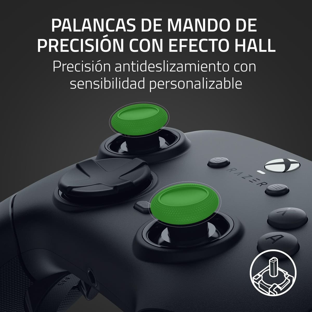 Razer Wolverine V3 Tournament Edition - Mando de deportes con cable para Xbox X|S y PC (botones de acción táctiles Mecha, HyperTriggers Pro, D-Pad de 8 direcciones, cable USB-C de 3m) Negro — view 5