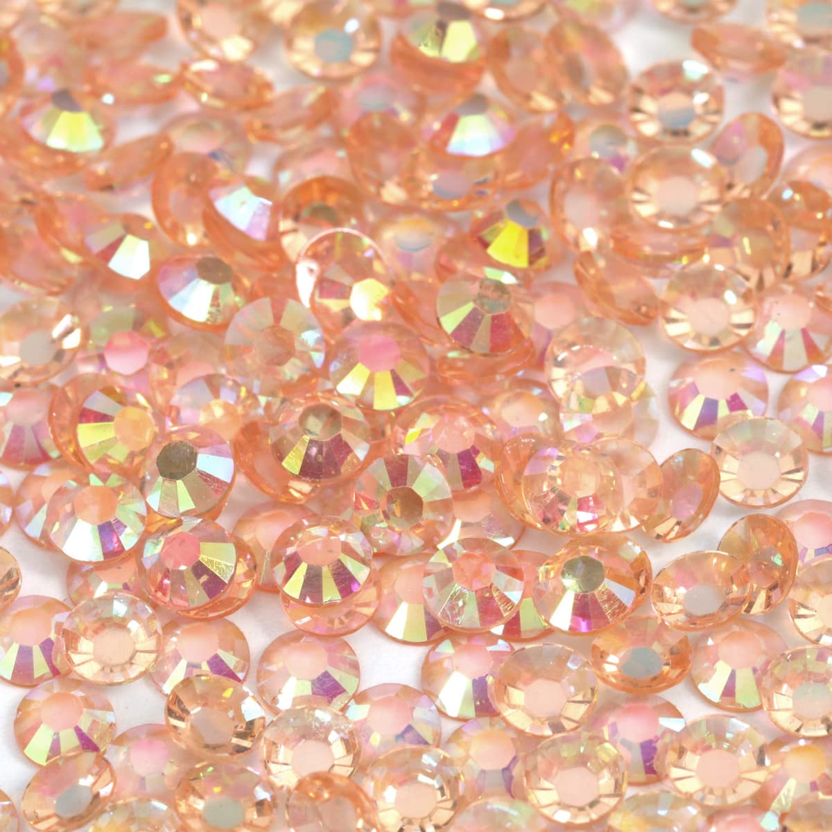 1000pcs 4mm Flat Back Non-Stick Rhinestone Crystal Diamantes Nail Art & Craft Scrapbooking Embellishments 90 Available Colours (4mm, AB Clear #A13) — view 85