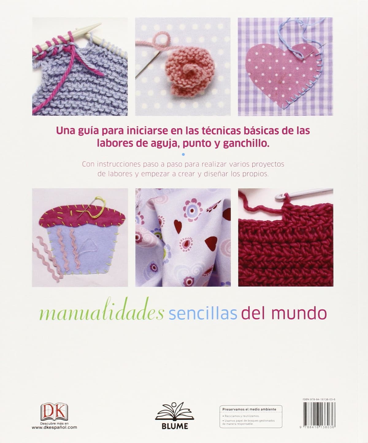 Manualidades sencillas. Aguja, punto y ganchillo: bordado, tapicería, patchwork, aplicación — view 2