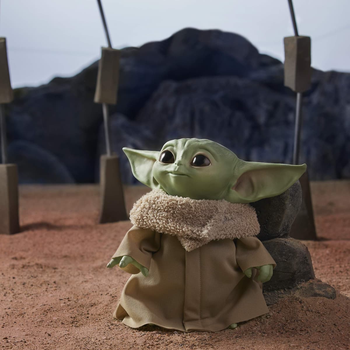 Star Wars Juguete de Peluche Que Habla de El Niño Sonidos del Personaje y Accesorios, Juguete de The Mandalorian para niños a Partir de 3 años — view 5