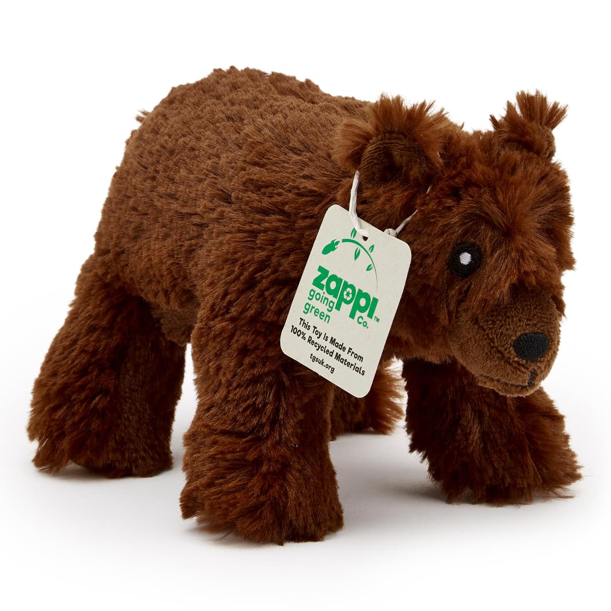 Zappi Co Ultra Soft Green Dragon Plush Toy (21cm Height) - 100% Recycled, Eco-Friendly, Newborn Gift, Realistic Lifelike — view 16