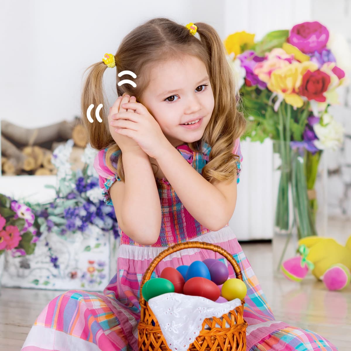 THE TWIDDLERS Set de 40 Huevos Musicales Tipo Maraca para Niños - Instrumentos de Percusión en 6 Colores para Búsqueda de Huevos de Pascua y Fiestas — view 5