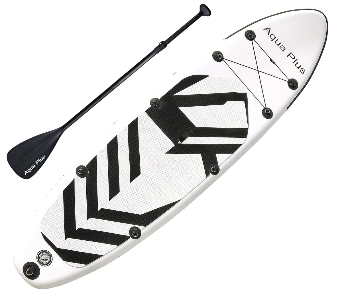 Aqua Plus Sup Inflable de 15cm de Grosor para Todos los Niveles de Habilidad, Paleta Ajustable, Bomba, Mochila de Viaje ISUP, Tabla de Remo Inflable para jóvenes y Adultos — view 3