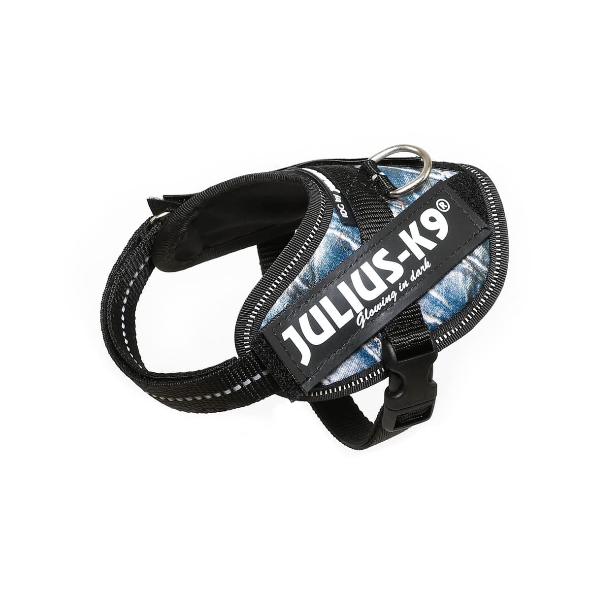 Julius-K9, 16IDC-AM-M, IDC Powerharness, dog harness, Size: Mini, Aquamarine — view 228