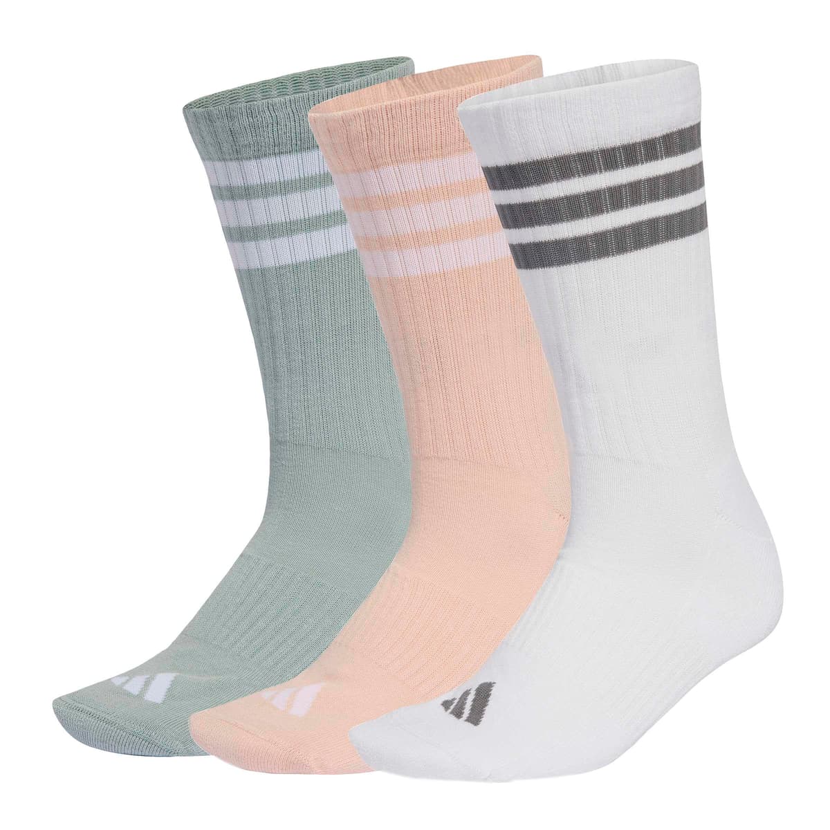 adidas 3-Stripes Cushioned Crew Socks 3 Pair Pack — view 28