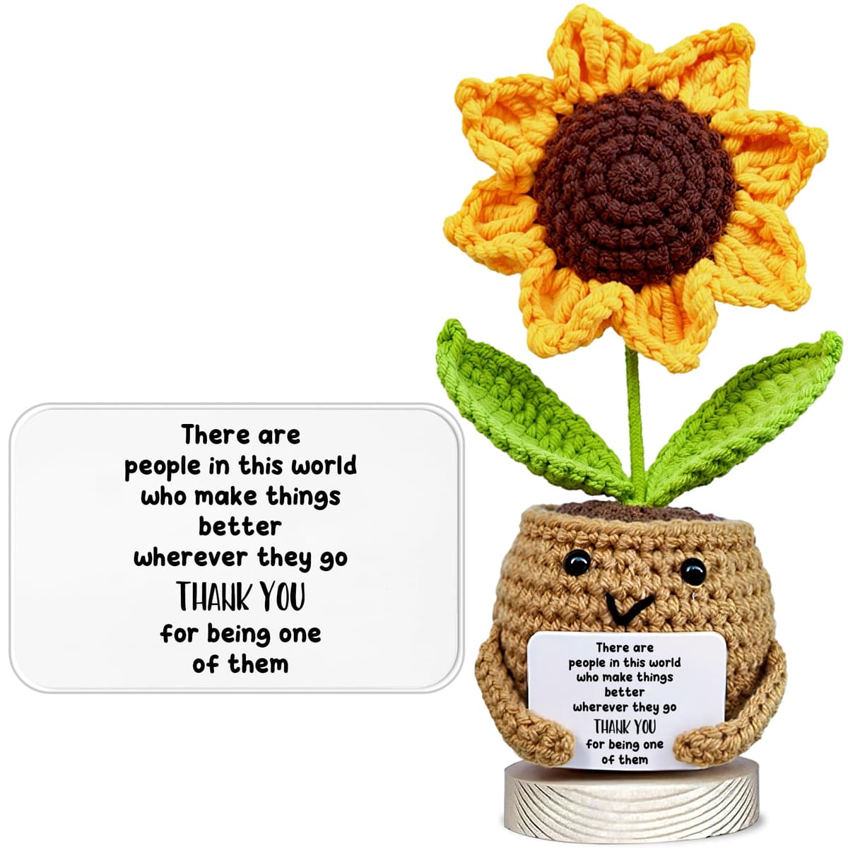 Crochet Alien Plush with Love Message – “You’re the Best Thing I’ve Ever Found on Earth” – Handmade Valentine’s Day Gift for Girlfriend, Boyfriend, Wife or Husband – Cute — view 23