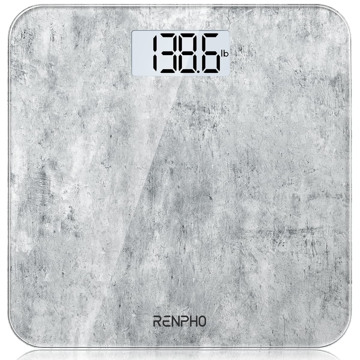 Báscula De Baño Digital RENPHO, Báscula De Peso Corporal De Alta Precisión Con Pantalla Iluminada, Graduación de 0,1 lb (50 g) precisión, Tecnología Step-On, 180kg/400lb, Negro, Core 1S — view 10